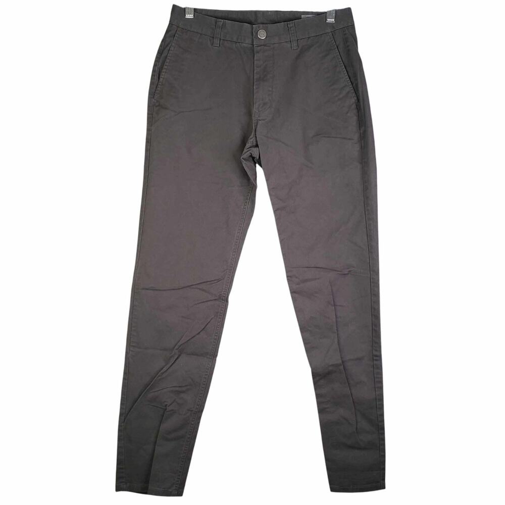 Bonobos Pants Chinos Mens Size 29x32 Dark Gray Athletic Fit Cotton Stretch 29